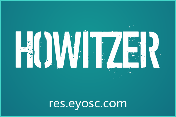 书籍封面的粗犷表达：「Howitzer」的模板设计语言