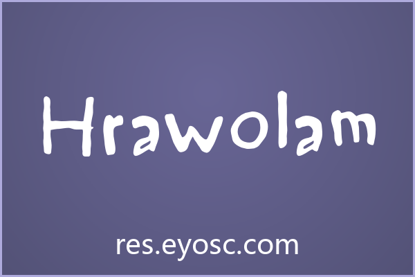 「Hrawolam」：克制又有个性的Comic风格