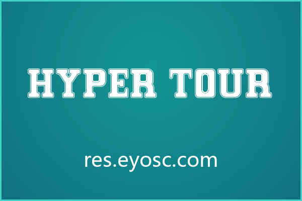 Hyper Tour，温暖怀旧的商业排版力量