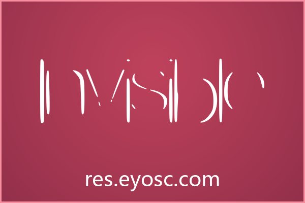 游戏UI界面缺乏张力？试试「Invisible」字体