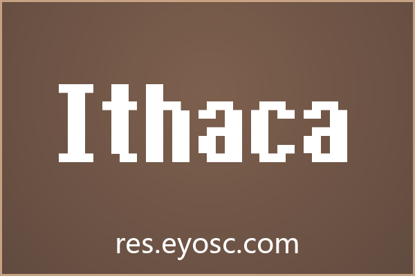 「Ithaca」：像素格子里的克制美学