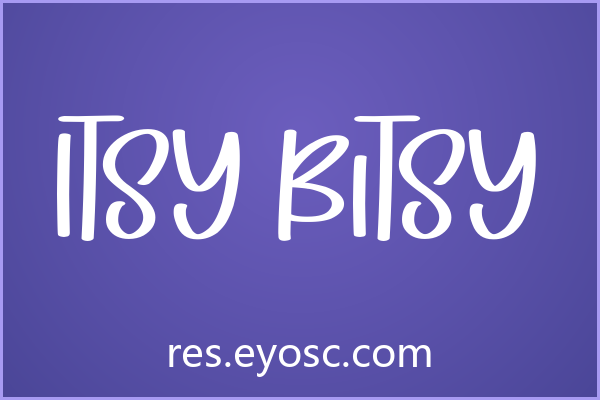 为什么「Itsy Bitsy」在Handwritten字体里值得关注