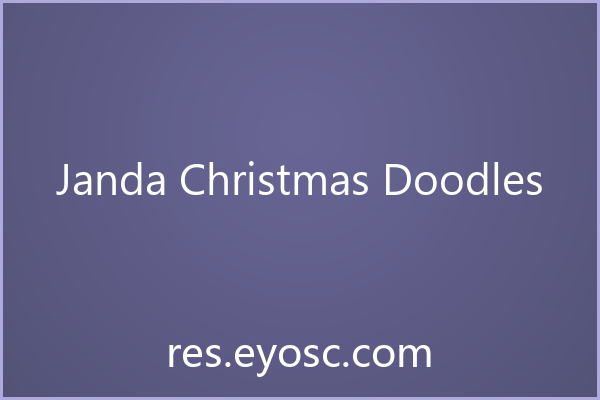 Janda Christmas Doodles 网页标题收藏清单