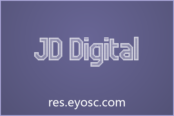 JD Digital字体下载 | 社交媒体LCD点阵风格字体