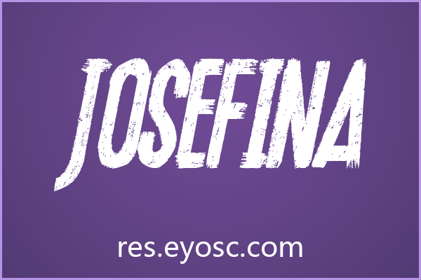App界面设计师清单：Josefina 值得收入字库吗？
