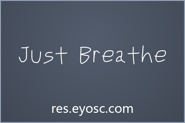 电商Banner字体总显生硬？「Just Breathe」能破局吗