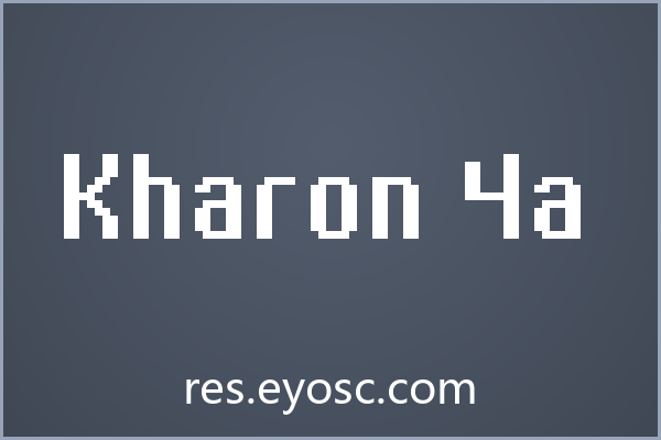 网页标题字体清单 | Kharon 4a 值得收吗