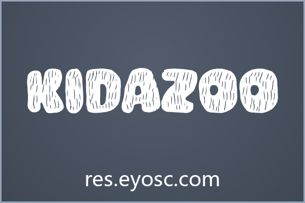 用Kidazoo做标题，要敢于把字号拉爆