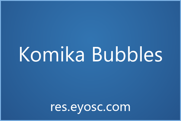 为什么「Komika Bubbles」是Shapes类海报标题的优选