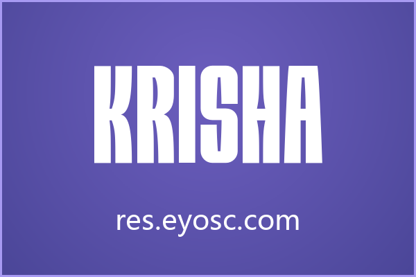 街头涂鸦墙面的视觉主角是Krisha