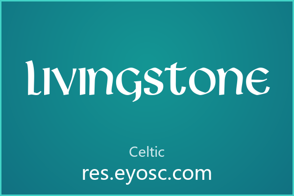 温暖不幼稚，Livingstone 的复古叙事