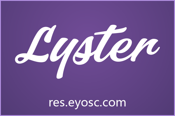 「Lyster」：优雅克制的品牌手写体