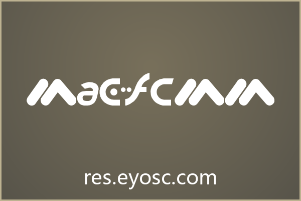 「MacroMX」：用几何圆弧重塑海报标题的视觉语言