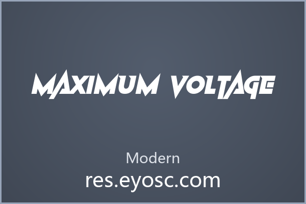 为潮流品牌注入力量感的 Maximum Voltage