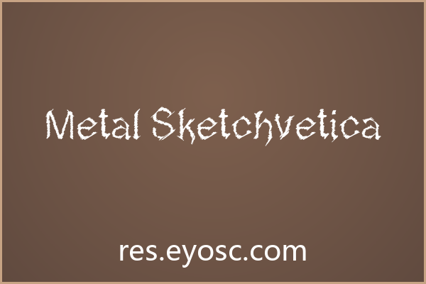 Metal Sketchvetica评测：网页标题的实力与适用项目