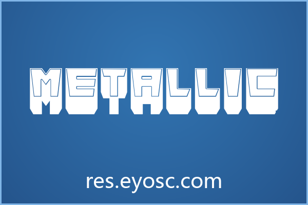 Metallic 字体评测 | 书籍封面设计的硬核之选