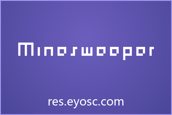 聊聊 Minesweeper 这款像素字体，做游戏UI挺带感