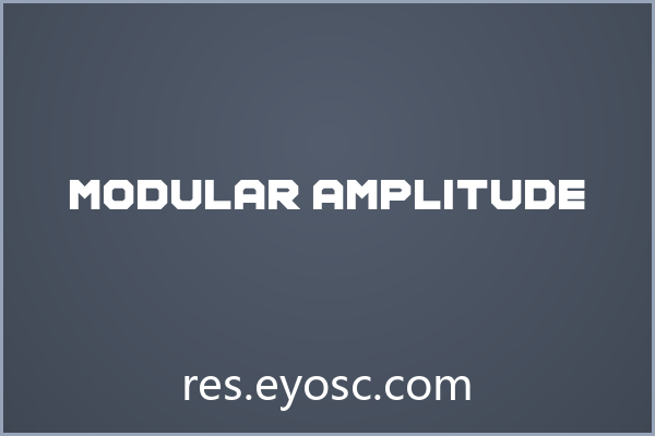 Square类字体中「Modular Amplitude」为何值得关注
