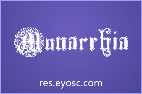 网页标题总缺了点历史厚重感？「Monarchia」能破局吗
