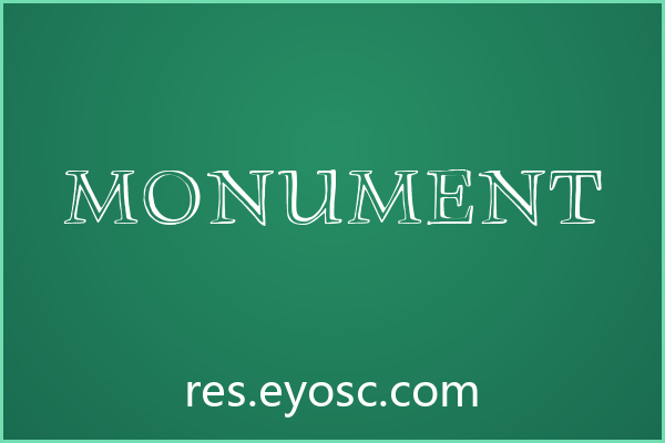 Monument 字体下载 | 婚礼纸品复古衬线字体