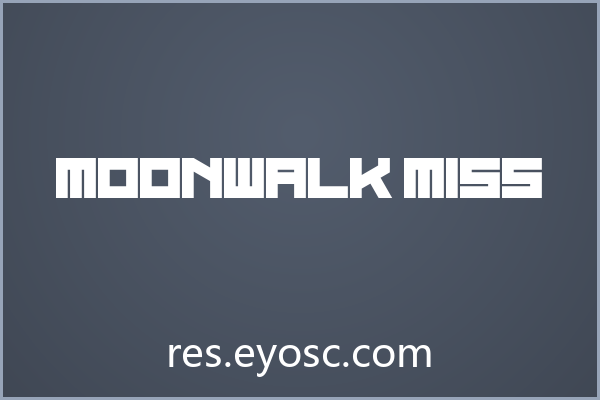 Moonwalk Miss 字体下载 | 婚礼纸品的几何方块美学