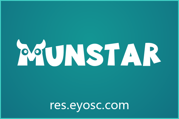 「Munstar」不只是字形，更是社交媒体的视觉语言