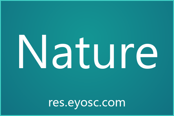 Nature：重塑网页标题的极简设计语言