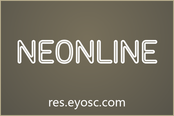 「Neonline」：游戏UI中的霓虹设计语言