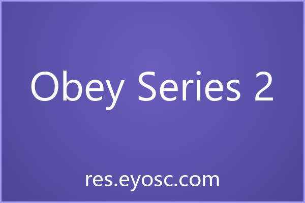 「Obey Series 2」：克制且个性的包装印刷几何字体