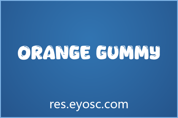 Orange Gummy 评测：电商Banner的活力解药