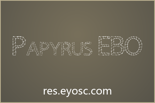 「Papyrus EBO」：注入粗犷拼贴感的网页标题个性字体