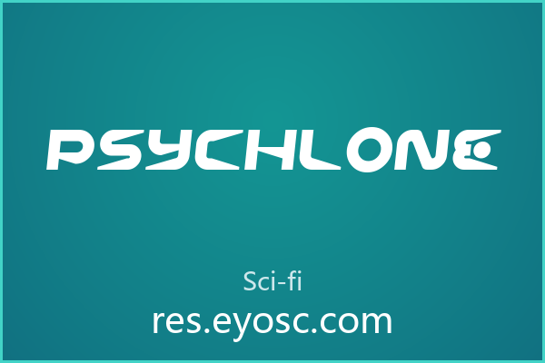 赛博霓虹灯牌下，Psychlone字形的锐利解构