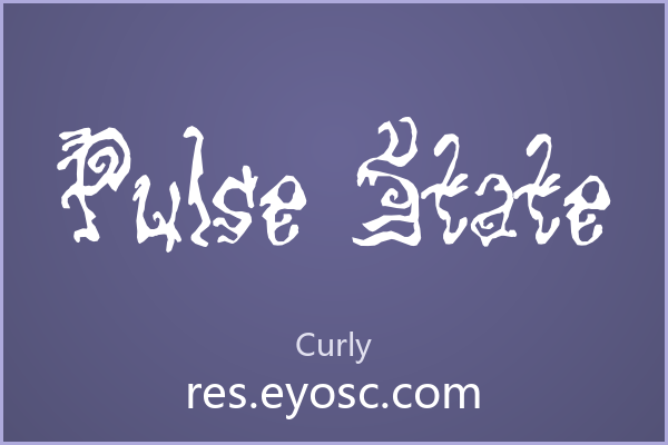 脉搏跳动在字母间，Pulse State 的怪诞生命力