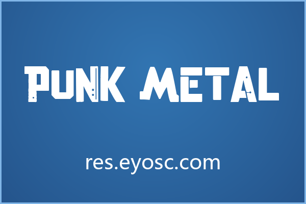几何断裂感的摇滚力量 Punk Metal