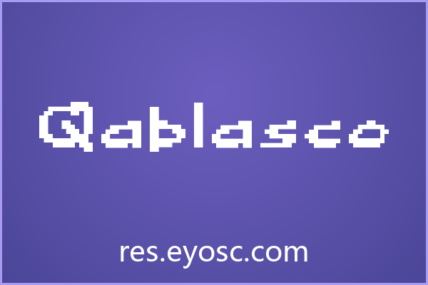 Qablasco：像素美学的冷静表达