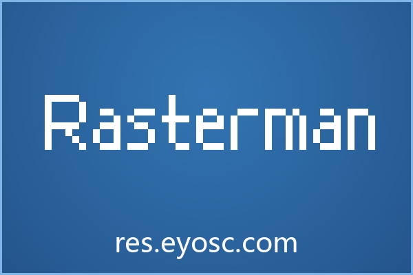 Rasterman字体下载：游戏UI像素风复古排版利器