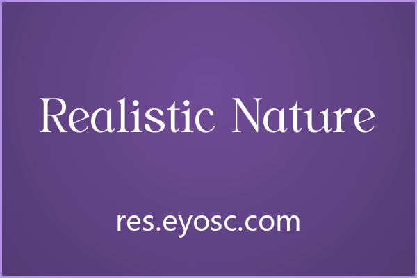 Realistic Nature 为优雅衬线体注入动态生命力