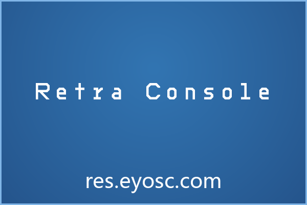 「Retra Console」：游戏UI里的复古终端设计语言