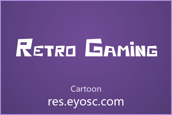 游戏机启动时的像素心跳，Retro Gaming