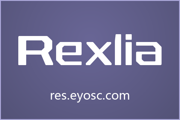 棱角分明的几何无衬线体 Rexlia