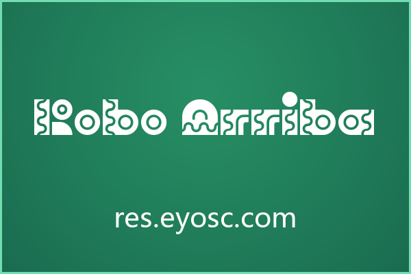 Robo Arriba 在墨西哥风格字体中展现独特温暖感