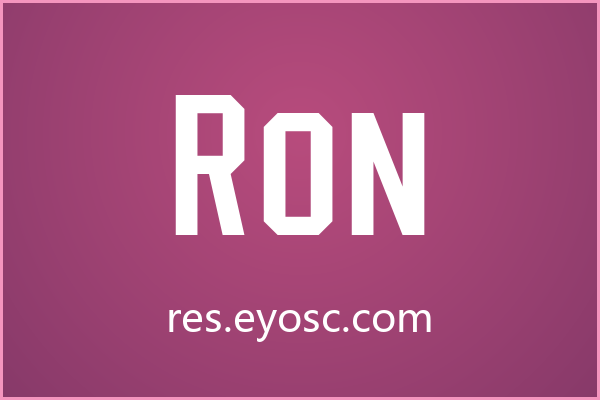 为运动品牌或街头服饰寻找标题字？看看 Ron