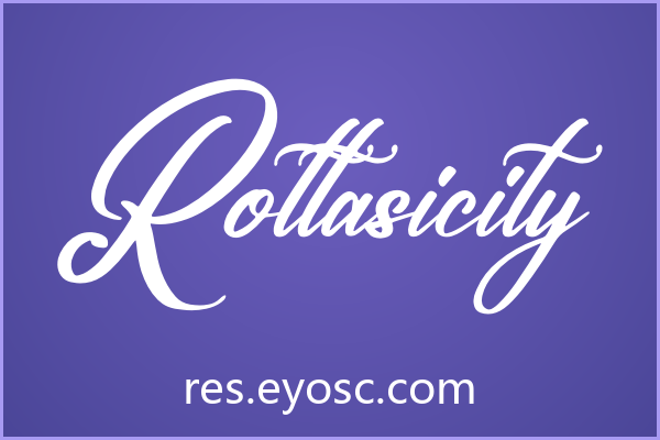 「Rottasicity」：赋予App界面复古灵魂的华丽手写体