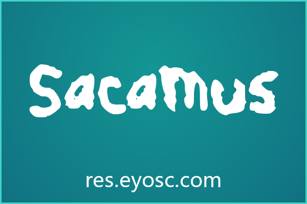 Sacamus字体下载 | 社交媒体涂鸦风