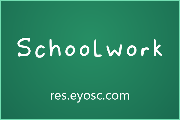 校园海报标题不够活泼？试试 Schoolwork 字体