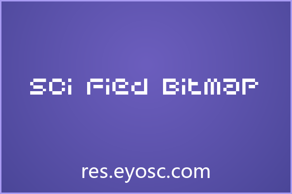 Sci Fied Bitmap 字体评测：海报标题的实力派