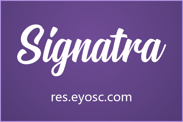 婚礼纸品设计如何用好 Signatra