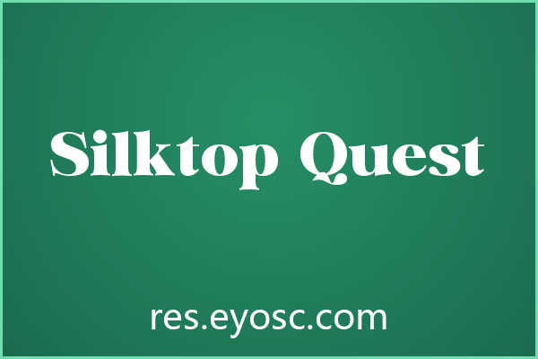 网页标题字体清单：Siltkop Quest 值得收藏吗