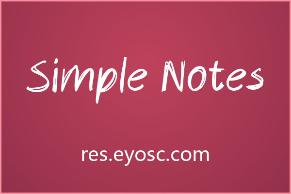 给海报标题加点「脏乱感」，试试Simple Notes