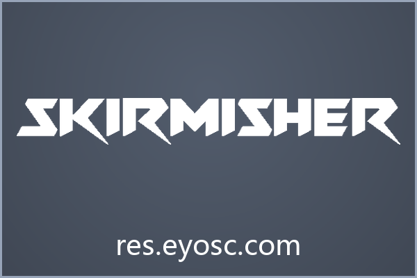 「Skirmisher」：当科幻字体成为未来主义婚礼的设计语言
